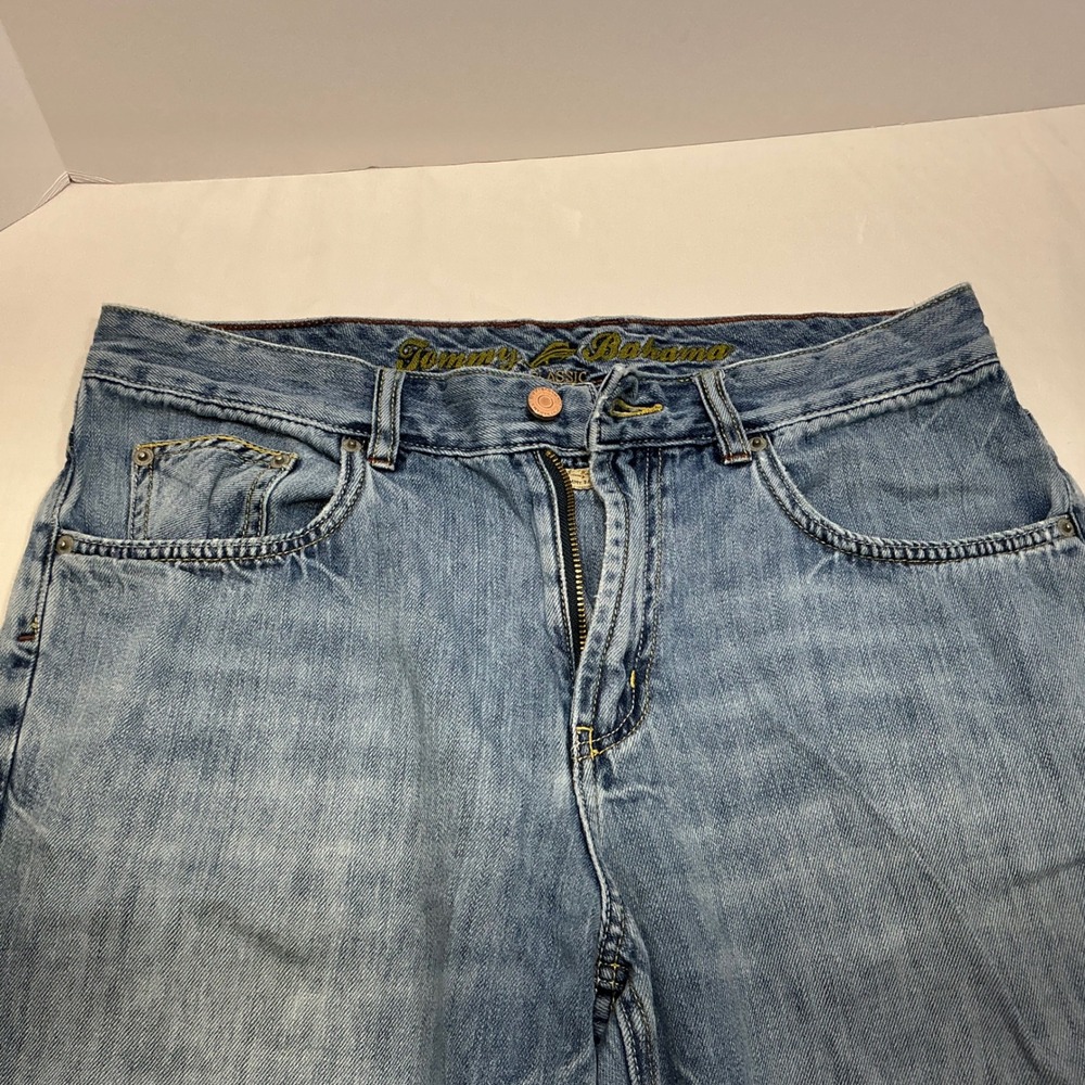 Tommy Bahama Classic Relaxed Fit‎ Jeans Light Wash Denim Casual Mens Size 34/32